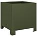Fioriere Da Giardino 2 Pz Verde Oliva 30x30x30 Cm In Acciaio - Foto miniatura 9