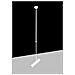 Lampadario Portafaretto A Sospensione Cilindro Gu10 Asta Regolabile Bianco 209b - Foto miniatura 5