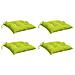 Cuscini Per Pallet 4 Pz Verde Chiaro 50x50x7 Cm Tessuto Oxford - Foto miniatura 3