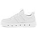 Street Leisure Trainers Sneakers Pelle Scarpe Donna Bianco Eu 38, 20971301007 - Foto miniatura 3