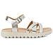 Sandal Soleima Sandali Pelle Di Mucca Scarpe Bambina Argento Eu 33, J45gsa 000cf C1007 - Foto miniatura 1