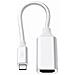 Adattatore Rinforzato Da Usb-c A Hdmi Ad Alta Velocità, Bianco - Foto miniatura 2