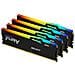 FURY Beast 64 GB 6000 MT /s DDR5 CL40 DIMM (Kit da 4 moduli) RGB XMP - Foto miniatura 1