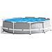 Piscina Fuori Terra - In Giro - 305x305x76 Cm - Grigio - Include Accessori Coordinati Cb91 - Foto miniatura 4