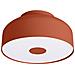 Lampada Da Soffitto Omiq Rosso Ocra Sl. 1681 - Moderno Lampada Da Soffitto Ocra Rossa 15x30x30 Cm - Foto miniatura 1
