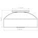 Lampada Da Soffitto Omiq Rosso Ocra Sl. 1681 - Moderno Lampada Da Soffitto Ocra Rossa 15x30x30 Cm - Foto miniatura 2
