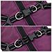 Cappotto Cani Imbracatura Impermeabile Riflettente Viola L28 - Foto miniatura 8