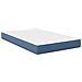 Materasso a Molle Pocket  Blu Medio 120x200x20 cm Tessuto - Foto miniatura 1