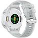 Cinturino In Gelatina Da 22 Mm Per Garmin Forerunner 570 White - Foto miniatura 3