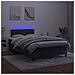 Letto a Molle con Materasso e LED Nero 120x190 cm in Velluto - Foto miniatura 4