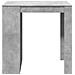 Tavolo da Bar Grigio Cemento 102x70x103,5 cm in Truciolato - Foto miniatura 5