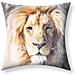 Set Di 2 Copricuscini 40x40 Cm Design Leone - Foto miniatura 1