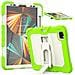 Custodia Per Ipad Pro 5/4/3 12.9” Con Supporto E Tracolla Verde - Foto miniatura 1