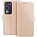 Custodia A Portafoglio Per Oppo A5 Serie Chesterfield Con Funzione Supporto - Foto miniatura 1