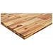 Mensole da Parete 3 pz 120x20x4 cm Legno Acacia Rifinito a Olio - Foto miniatura 8