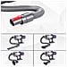 Spazzola Per Polvere Con Prolunga Flessibile 157cm - Compatibile Con Aspirapolvere Dyson V7 V8 V10 V11 V15 Gen5 | Materiale Resistente, Facile Da Pulire - Foto miniatura 3