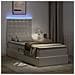 Letto con contenitore e LED con led Bianco Puro 90 x 190 cm - Foto miniatura 5