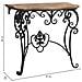 Console In Legno E Metallo Finitura Invecchiata 87x41x80h Cm - Foto miniatura 3