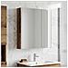 Mobiletto per specchio da bagno Legno vecchio - Foto miniatura 2