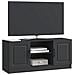 Mobile TV Nero 102 x 34,5 x 47 cm Legno ingegnerizzato - Foto miniatura 2
