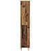 Set di armadi 2 pcs 66 x 34,5 x 95 cm Legno ingegnerizzato - Foto miniatura 5