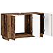 Mobile da bagno Legno antico 101 x 41 x 58 cm Legno multistrato - Foto miniatura 3