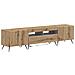 Mobile TV LED a 5 pezzi Rovere Artigianale Legno ingegnerizzato - Foto miniatura 1