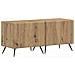Mobile TV LED a 5 pezzi Rovere Artigianale Legno ingegnerizzato - Foto miniatura 7