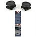 Set 2 Pz Clip Ferma Tappeti ""no Slip - Foto miniatura 4