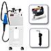 Sistema Stirante Professionale Caldaia In Rame Risparmio Energetico 3,5 Litri Resistenza Anticalcare Spazzola Ferro Da Stiro E Pistola Smacchiante Professionali Base Con Ruote Antirumore Stiro In Verticale E In Piano Con Vapore Secco Av03 Triple - Foto miniatura 1