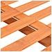 Giroletto In Pallet Marrone Legno Massello Di Pino 160x200 Cm - Foto miniatura 5