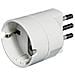 Adattatore Con Spina 10a E Presa P30 Bianco S3623de - Foto miniatura 1