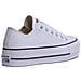 561680c Ct All Star Low Platform Trainer In White Black For Women - Foto miniatura 3
