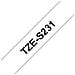 Nastro   Tzes231 Laminato Con Adesivo Resistente Da 12 Mm (8 M) Nero/bianco - Foto miniatura 6