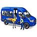 Pulmino Sprinter On Tour Cm 40 2 Personaggi - (02670) - Foto miniatura 1