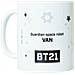 Mug Bt21 Da Junior 300 Ml Ceramica Bianco / nero - Foto miniatura 2