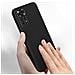 Cover Per Xiaomi Redmi Note 11 / 11s In Silicone Semi-rigido Soft-touch Nera - Foto miniatura 2