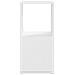 Armadietto Girevole Bianco 34,5x34,5x75,5 cm in Truciolato - Foto miniatura 5