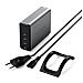 ALIMENTATORE USB-C 165WATT 4P SPACE GRAY - Foto miniatura 6