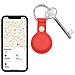 Custodia Originale Ciondolo Per Apple Airtag Beam Leather Red - Foto miniatura 5