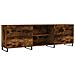 Mobile Porta Tv Rovere Fumo 150x30x50 Cm In Legno Multistrato - Foto miniatura 2
