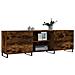 Mobile Porta Tv Rovere Fumo 150x30x50 Cm In Legno Multistrato - Foto miniatura 3