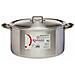 Casseruola Con Coperchio Argentato Alluminio 15 L (3 Unità) - Foto miniatura 2