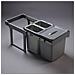 Pattumiera Ekko Easy 40 Colore Grigio Capacità 2x8 Lt + 1x16 Lt - Foto miniatura 1