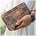 Pochette In Sughero, Collezione Corkmosaic, Chiusure A Zip - Foto miniatura 5