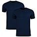 Junior Base T-shirt Navy 2-pack 68357702-2, Bambini, Blu, 176 - Foto miniatura 1