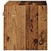 Mobili TV a Parete con Luci LED 2pz Legno Antico 30x28,5x30 cm - Foto miniatura 6