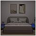 Mobili TV a Parete con Luci LED 2pz Legno Antico 30x28,5x30 cm - Foto miniatura 9