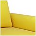 Set di Divani 3 pz con Cuscini Giallo in Velluto - Foto miniatura 7