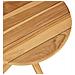 Tavolo da Giardino Ø40x41 cm Legno Massello Teak - Foto miniatura 6
